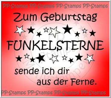 Zum Geburtstag Funkelsterne...