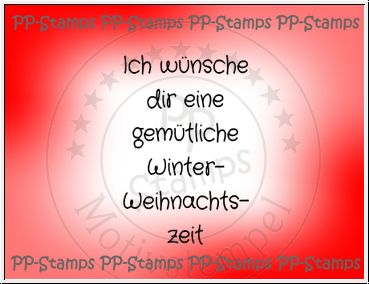 Motivstempel Winter-Weihnachtszeit