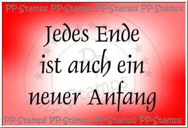 Jedes Ende ist auch ein neuer Anfang