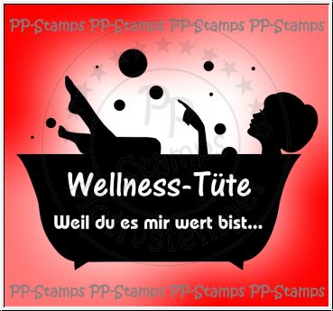 Wellness-Tüte, Badewanne