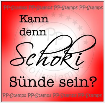 Kann denn Schoki Sünde sein?