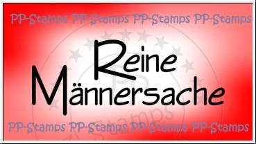 Reine Männersache