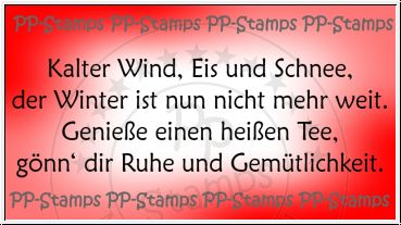 Kalter Wind... - Spruch