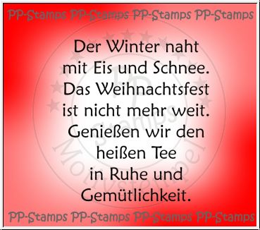 Der Winter naht... - Spruch