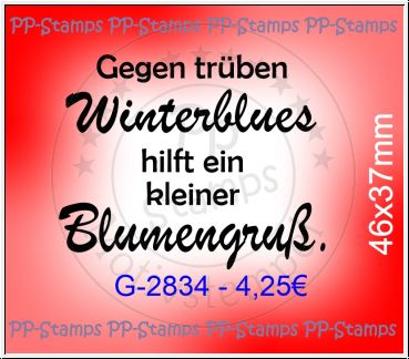 Gegen trüben Winterblues - G-2834