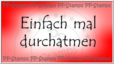 Einfach mal durchatmen