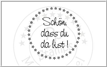 Schön, dass du da bist - F-1449