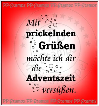 Mit prickelnden Grüßen