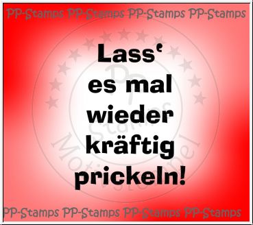 Lass‘ es mal wieder kräftig prickeln!