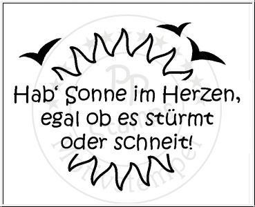 Hab' Sonne im Herzen