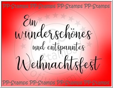 Ein wunderschönes und entspanntes Weihnachtsfest