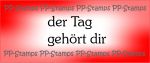 Stempel der Tag gehoert dir