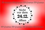 Nicht vor dem 24.12. öffnen, Label