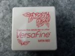 Versafine Stempelkissen - VF-10 Satin Red (rot)