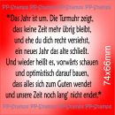 Das Jahr ist um.... Spruch