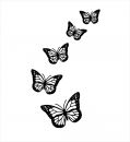 Schmetterlingsreihe